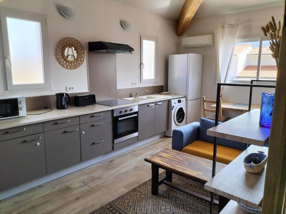 "Les Bambous" Studio Cosy Climatise Au Calme De 37 M2 Parking Gratuit A Argeles Sur Mer מראה חיצוני תמונה