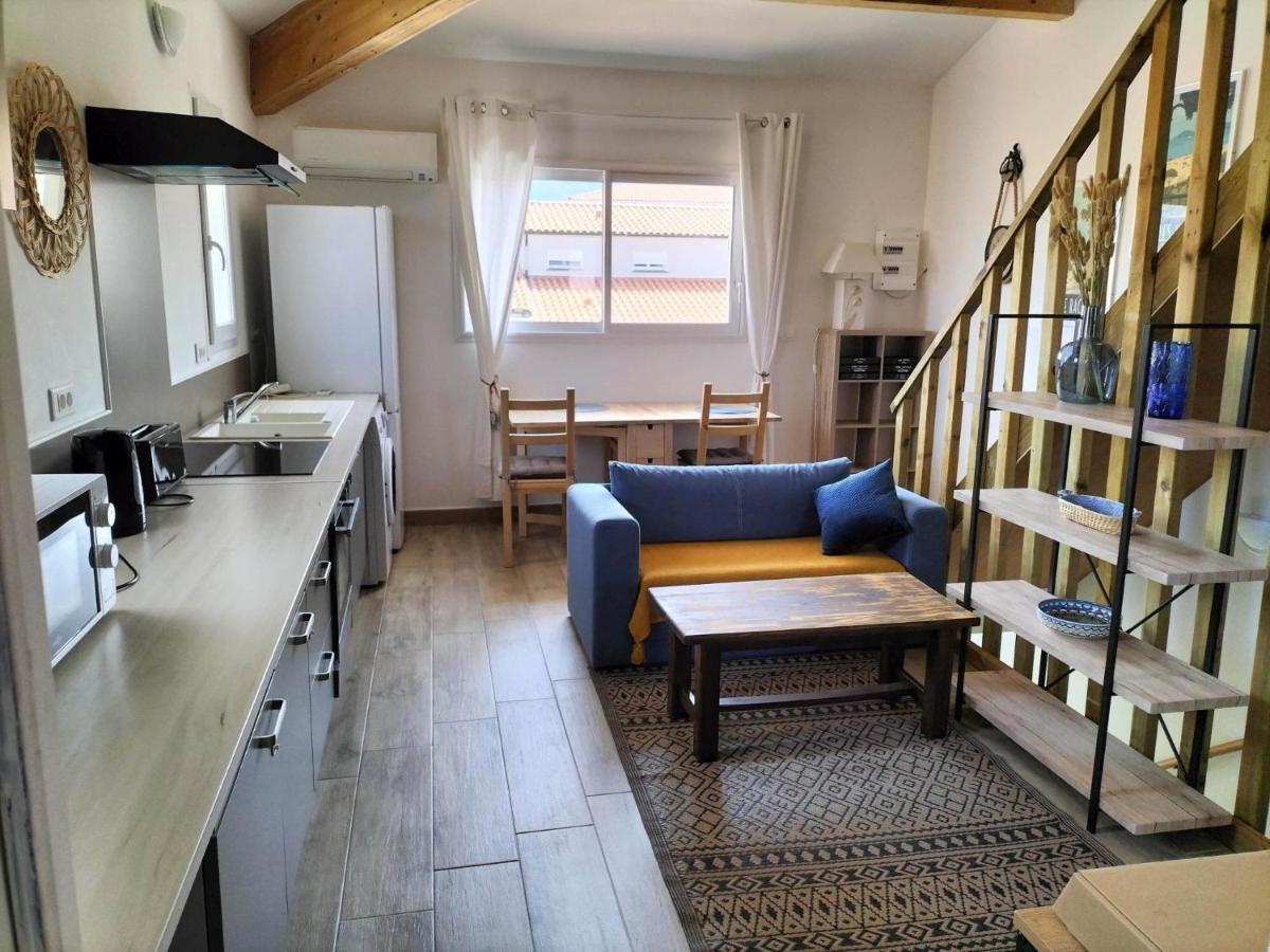 "Les Bambous" Studio Cosy Climatise Au Calme De 37 M2 Parking Gratuit A Argeles Sur Mer מראה חיצוני תמונה