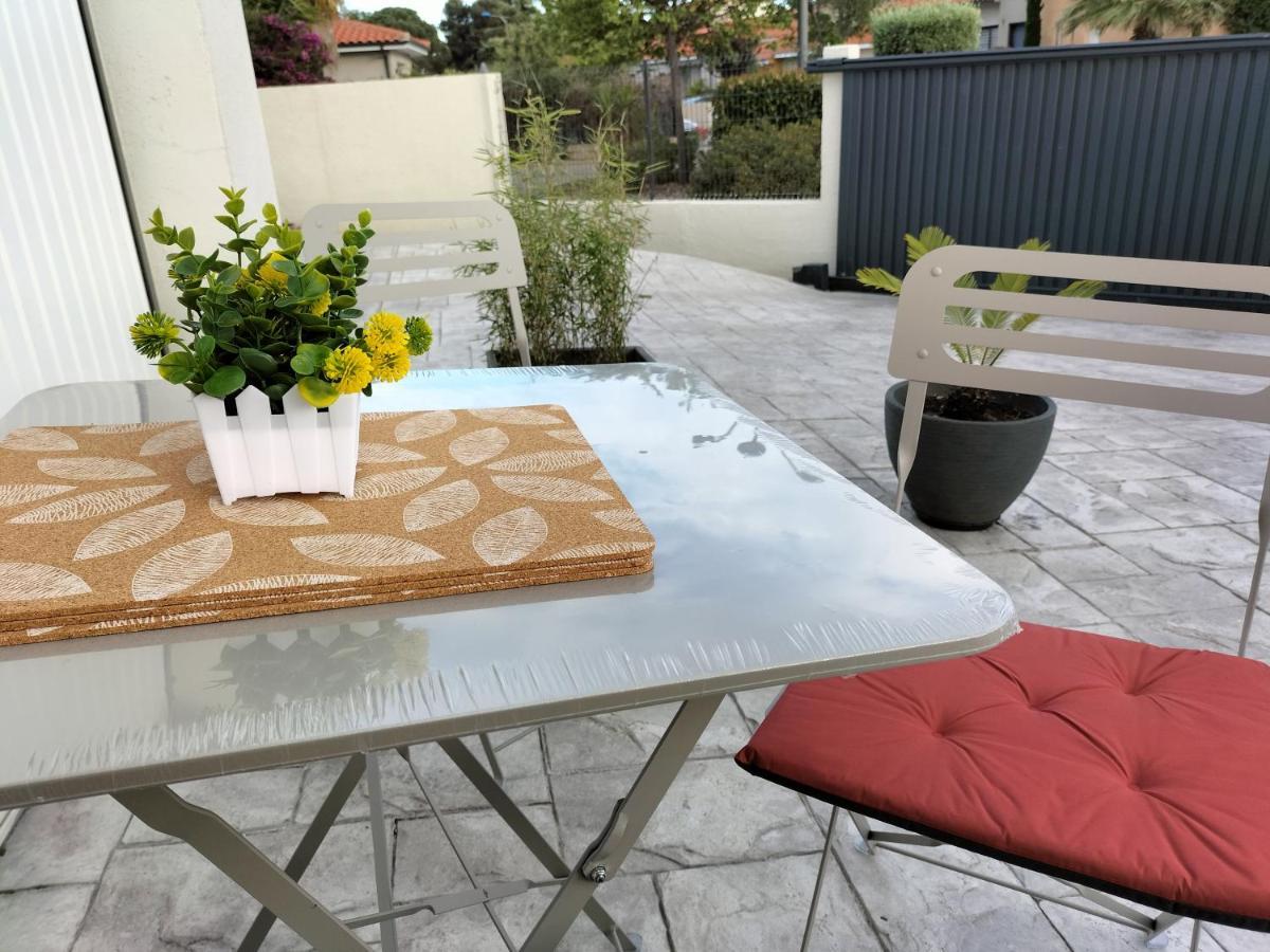 "Les Bambous" Studio Cosy Climatise Au Calme De 37 M2 Parking Gratuit A Argeles Sur Mer מראה חיצוני תמונה